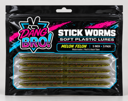 Stick Worms -  Solid Trouble Melon Felon